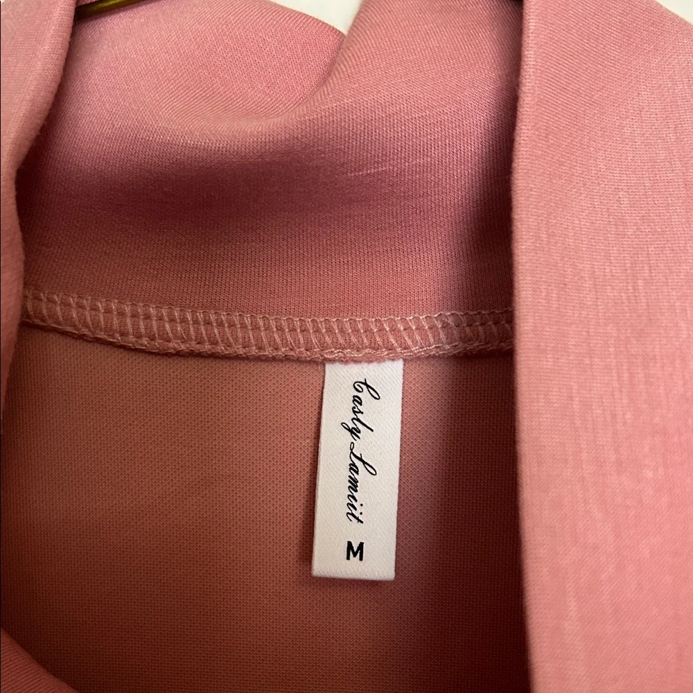 Pink Tracksuit with White Stripes - Picture 2 of 10
